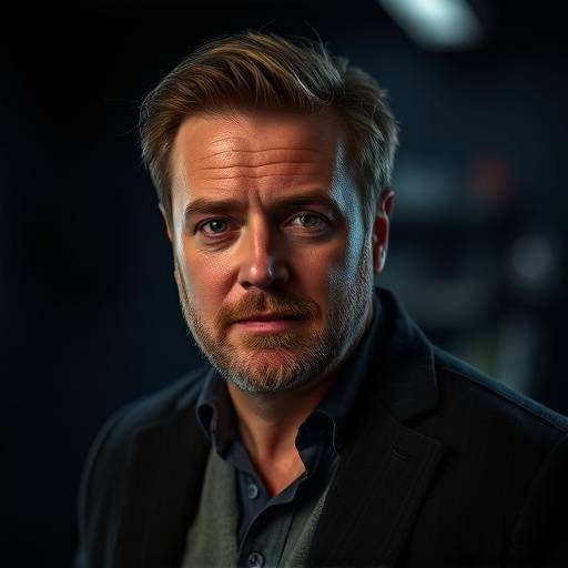 Bilde av Lars, programleder for Kveldsrock